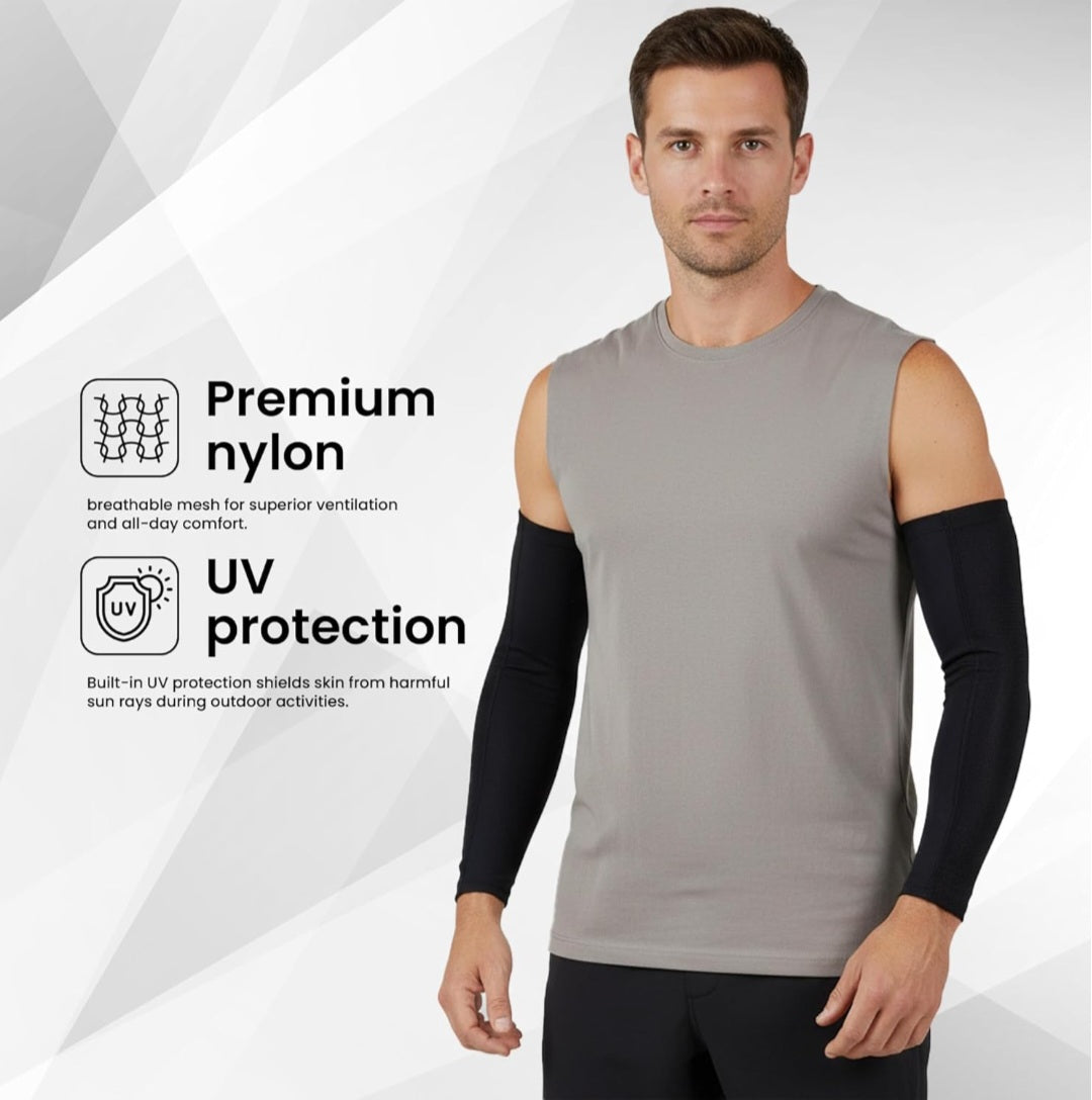 RIDECOOL PRO - Premium Cooling Arm Sleevs  Regular 2PAIR PACK